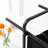 2 110L Laundry Hamper With Lid, Sorting Cards, Black Cloth For Storage Large Lid And Fabric Clothes &