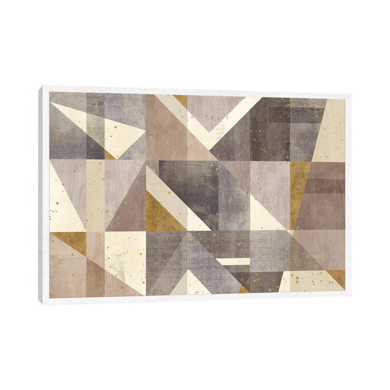 Framework I 1 Piece Wall Art on Canvas, 101.6 cm H x 66.04 cm W, White Floater Frame