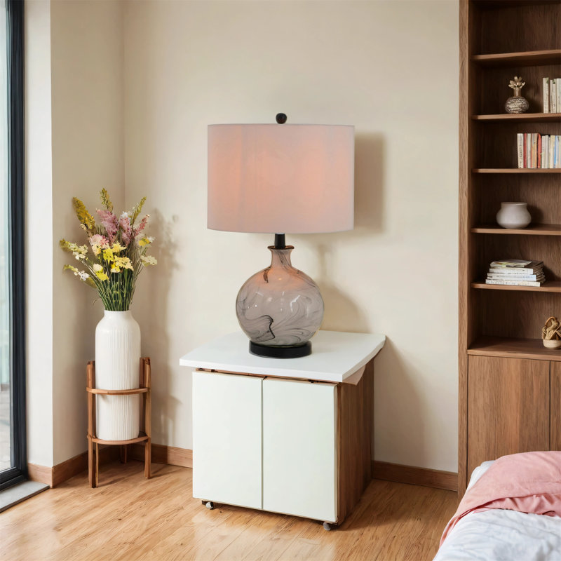 Stylish And Elegant Glass Table Lamp