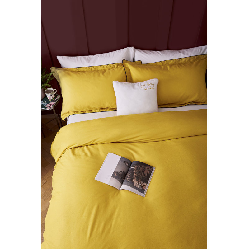 Good Morning Sunshine Duvet Cover, Kingsize Duvet Cover, Yellow