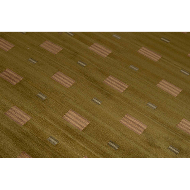 Wool Ikat Area Rug in Brown