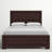 Brookes Wood Queen Panel Bed Dark Cocoa-93662520-22824513