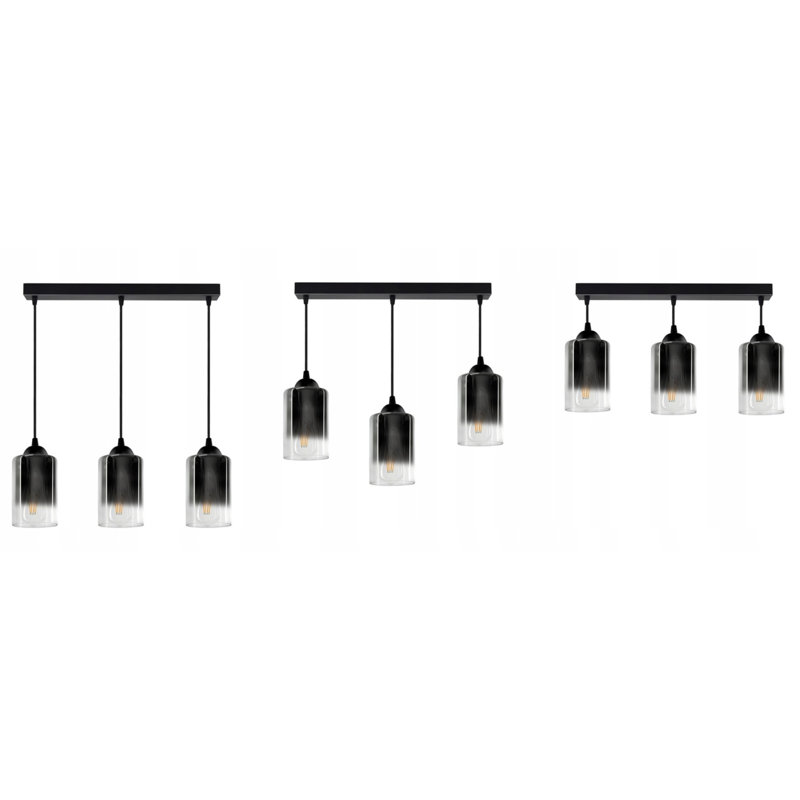 Ellianah 3 - Light Pendant, Graphite