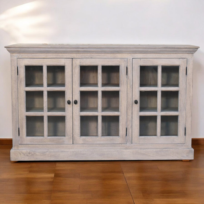 Buffet en bois massif 59,0551 po Camyra