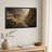 Sunlit Canyon Stream Reflection Canvas Wall Art-141132750