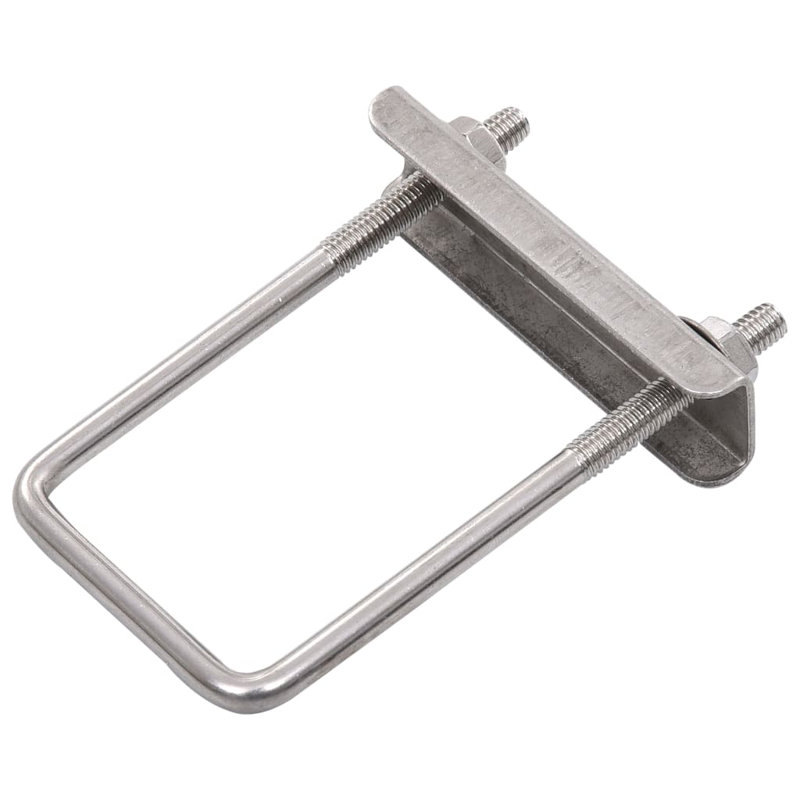 Abdurahman Dakota Fields Silver Metal Line Post for Posts