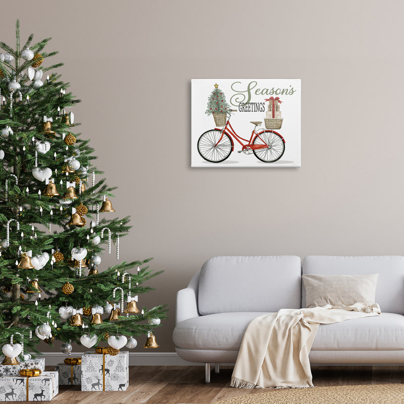 «Season» Greetings, Toile tendue, H 24 po x l 30 po x P 1,5 po