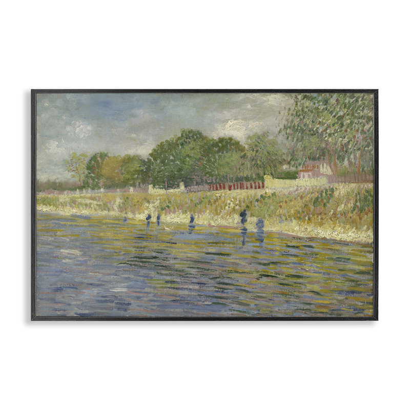Art numérique de la rivière Van Gogh par Stupell Industries, art numérique par one1000paintings, H 20 po x l 30 po