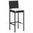 Rectangular 6 - Person Bar Height Dining Set with Cushions-195485600-195497056-195497062