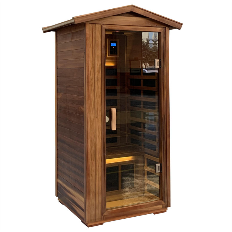 Sauna d'extérieur en bois Red Cedar