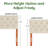 Adjustable Height Upholstered Headboard,Foldable Queen Beige-1208820231-1208820232