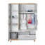 Caro 3 Door Wardrobe
