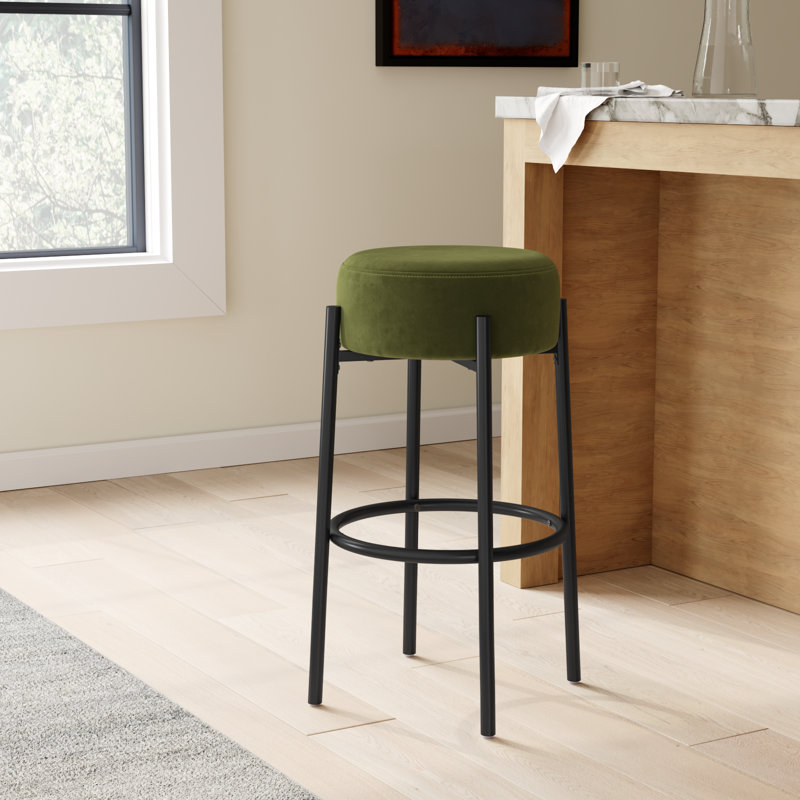 Tabouret Colombe, Vert forêt, Tabouret de bar (siège d'une hauteur de 30 po)