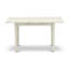 L'ensemble de table et de chaises de cuisine 3 pièces comprend une table de salle à manger rectangulaire avec rallonge papillon et 2 chaises en bois massif, babeurre 32 po x 54 po-1098687460-1113607531-1198814243