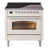 Blanc antique / chrome