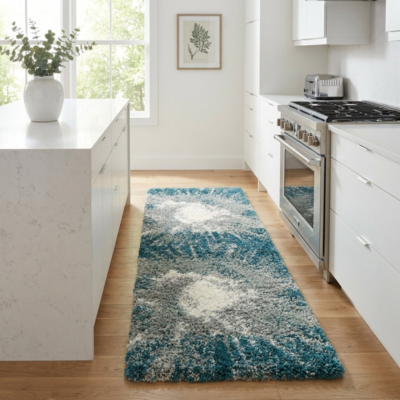  Tapis velours doux au toucher, Tapis de couloir 2 pi x 6 pi 1 po
