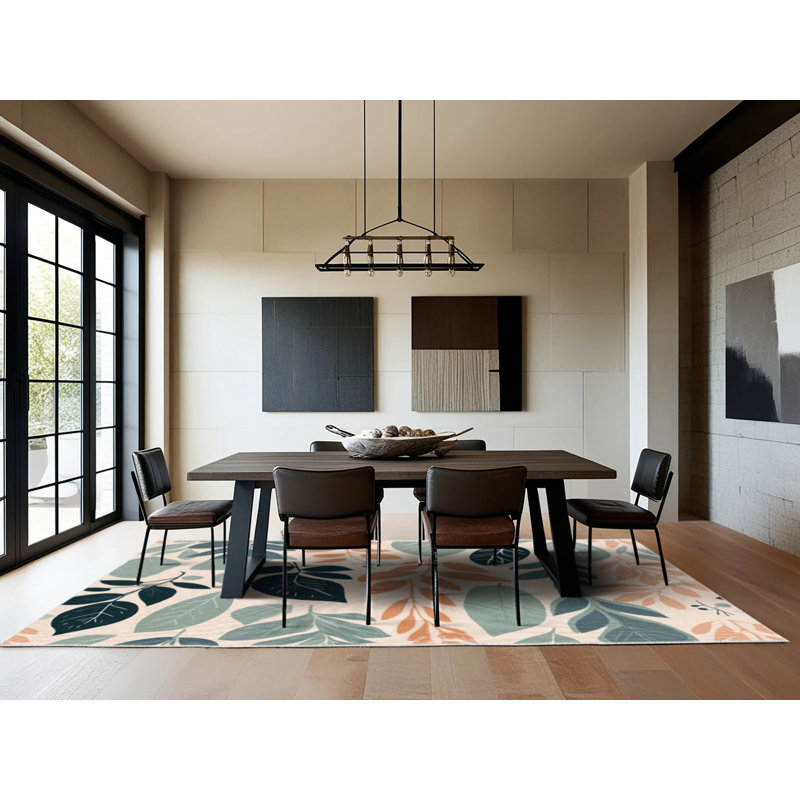 Garden Echoes Rug, Rectangle 8' x 12'