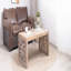 Table basse 47,2 "rustique sculptée à la main