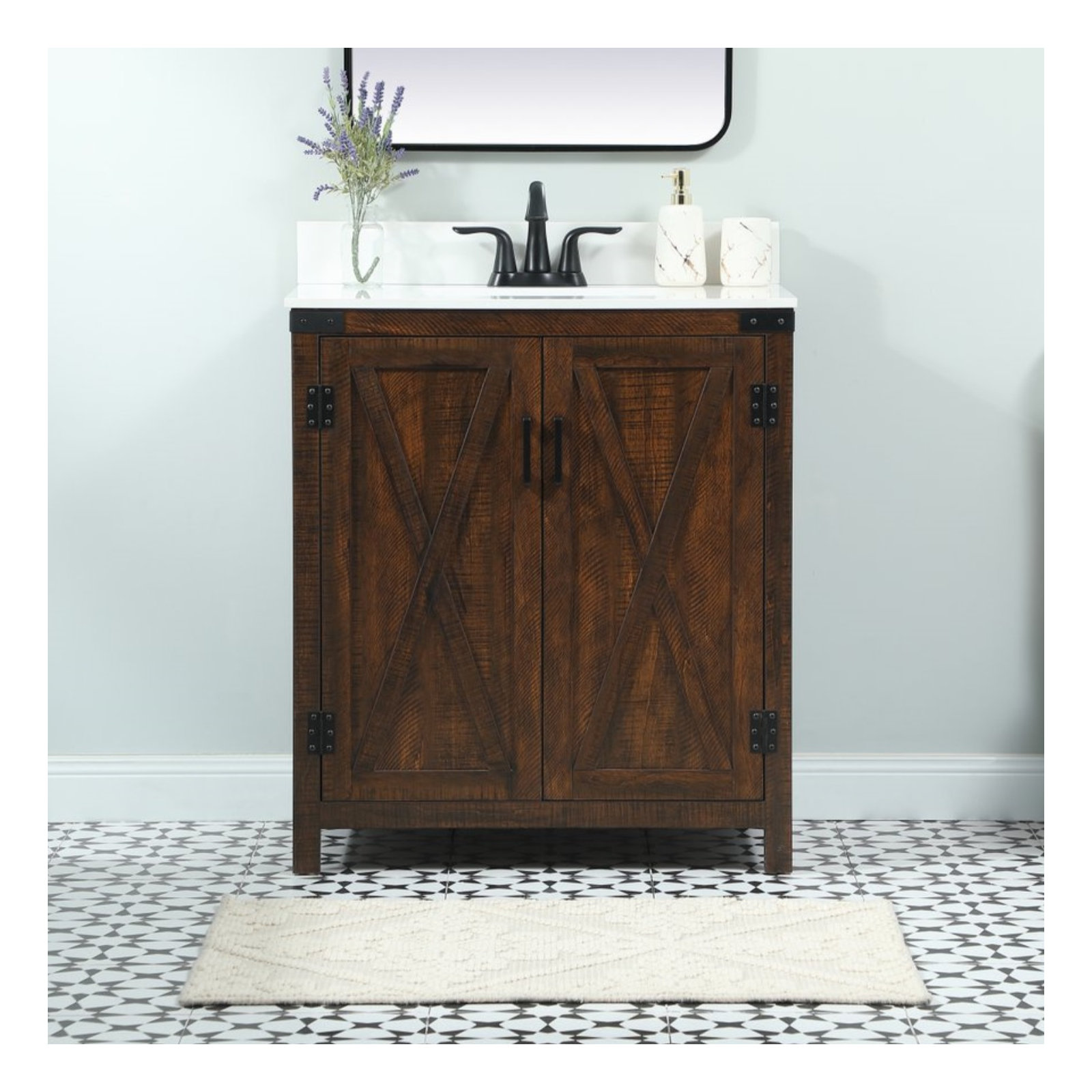 Slayton 30'' Single Bathroom Vanity, Expresso
