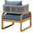 Rana 2 - Person Outdoor Seating Group with Cushions-900801691