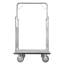 Hotel Luggage Cart 1200 LBS Brushed Stainless Steel Finish Bellman's Cart