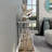 3 Piece Grey And Silver Living Room Table Set