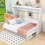 Lit escamotable en bois avec tablettes-2091307479-2091307478
