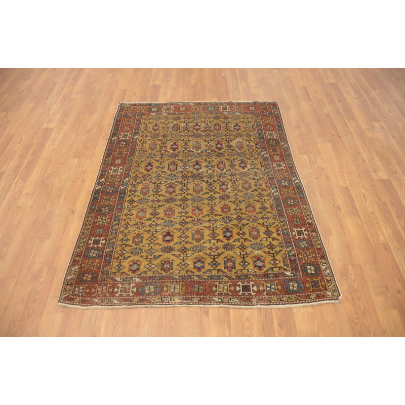 Tapis tissé à la main teint à la main pré-1900