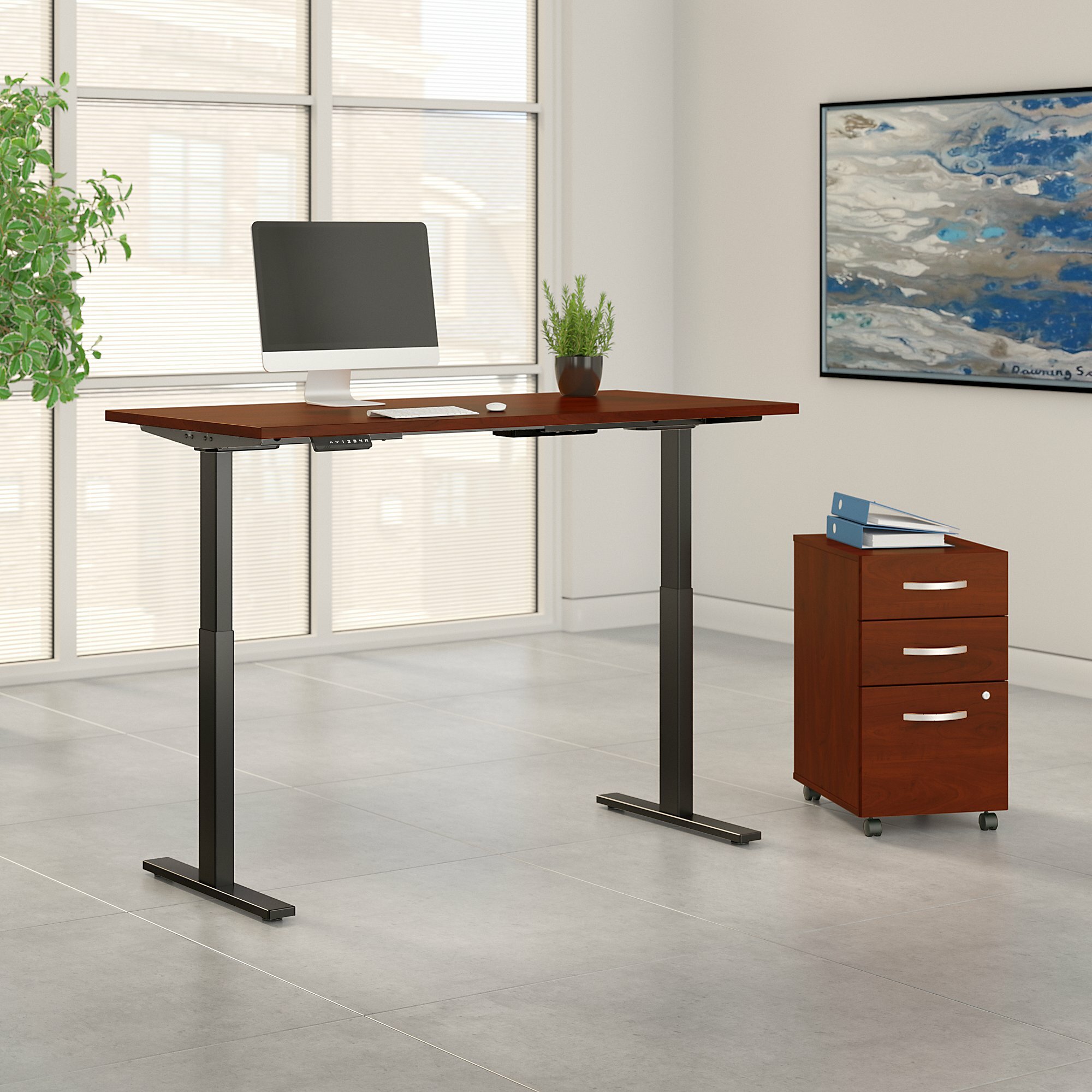 The Twillery Co.® Putnam Height Adjustable Standing Desk & Reviews