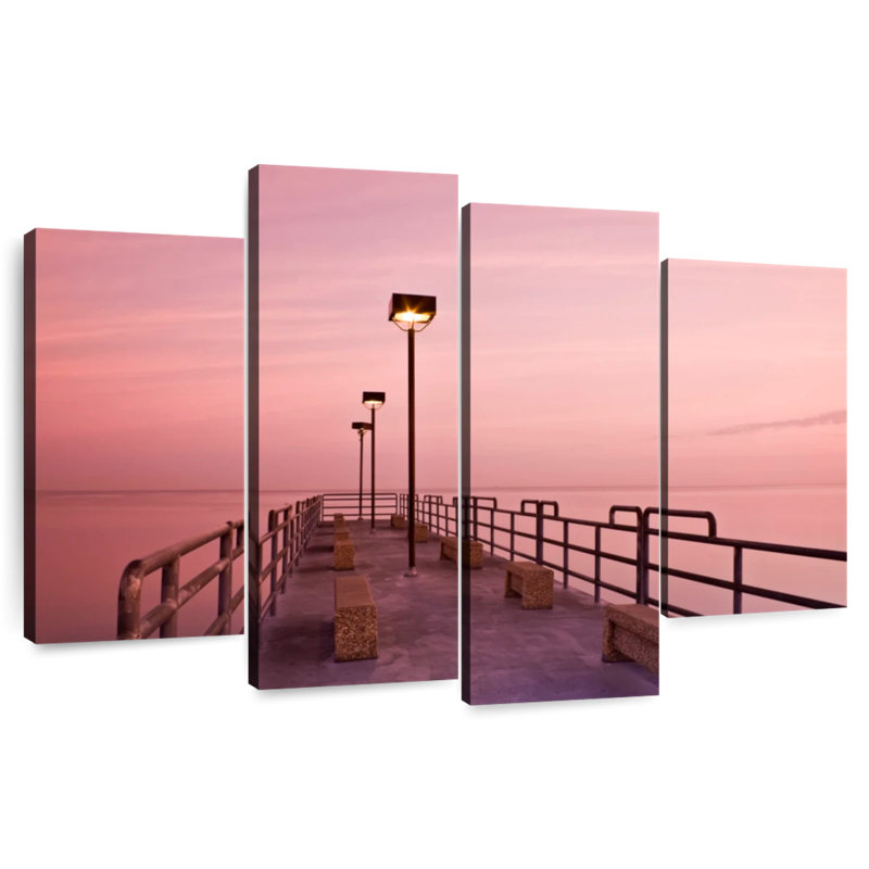 Aletra Edgewood Park Pier, 42" H x 68" W