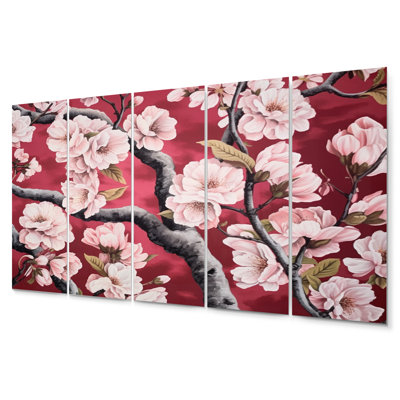 Plants & Flowers Wall Decor on Metal