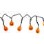 Jack-O-Lantern citrouille orange 10 lumières à DEL 3 pi