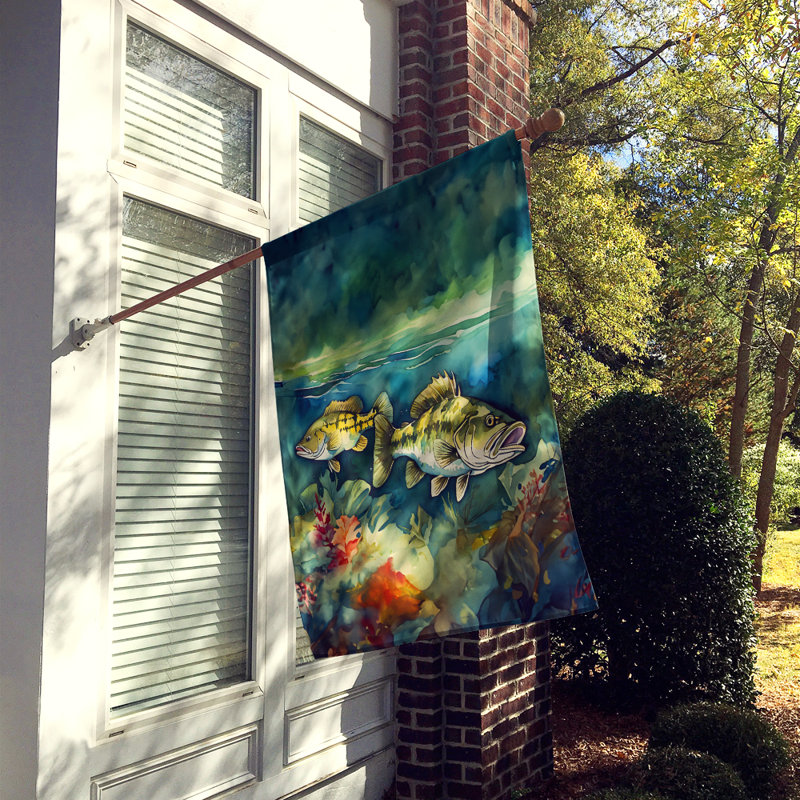 Double Sided 40'' H x 28'' W Polyester House Flag