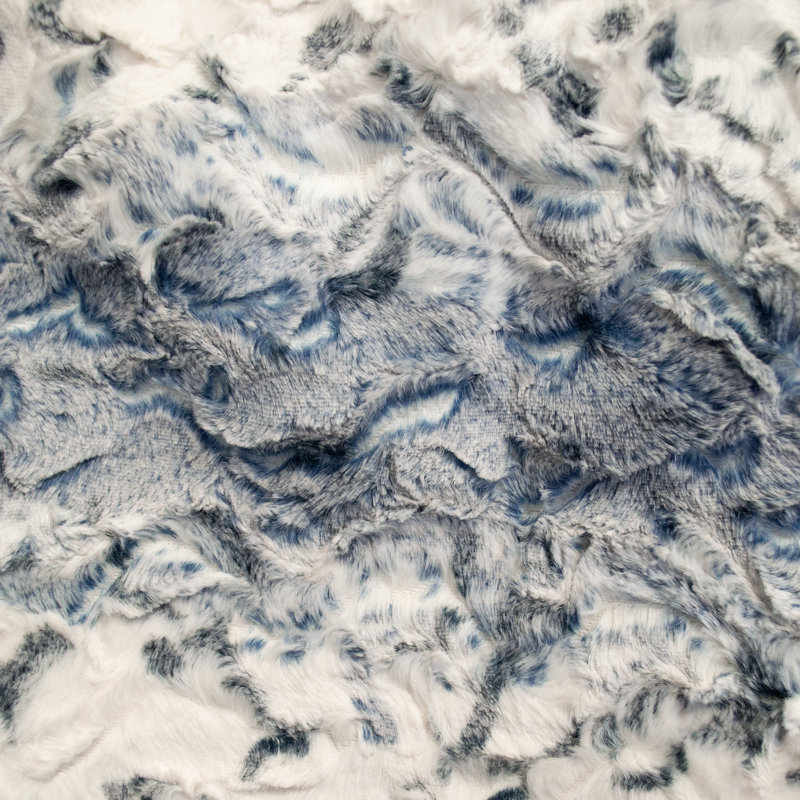 Jeté en fausse fourrure à double face Thomas Collection®, Mini couverture de voyage 36 "x 60"