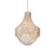 Large Leather Fringe Chandelier-96124005