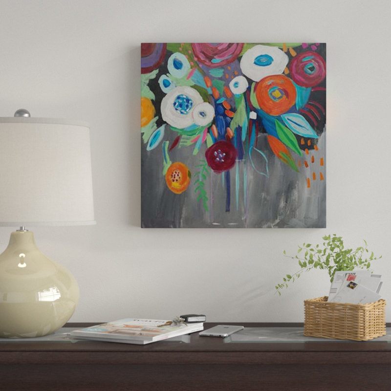 « minuit magic », impression sur toile, H 48 po x l 48 po x P 1,5 po