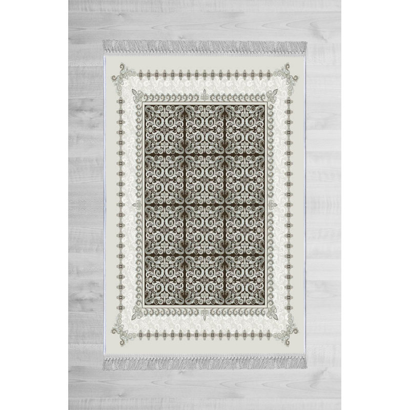 Luxurious Non-Slip Woven Carpet, 100% Velvet Fabric, 31.5 x 47.2 inches | Antibacterial, 13.5 mm Total Height, Machine Washable | Ideal for Living Room, Bedroom & Home Decor, Soft & Durable Design