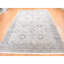 Tapis ivoire en laine et en soie noué à la main 10 pi 1 po x 14 pi 2 po 7D981FA9F6634D90B8C1EB89C6A30549
