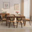Chaise d'appoint rembourrée en similicuir et finition en bois de noyer-1524174594-1539605119