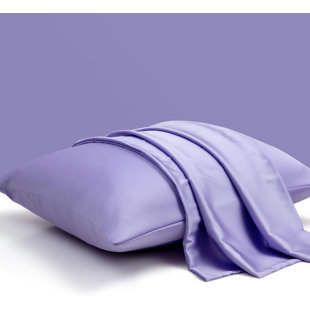 Taies d'oreiller luxueuses en soie avec fermeture à glissière cachée Luxe (ensemble de 2)