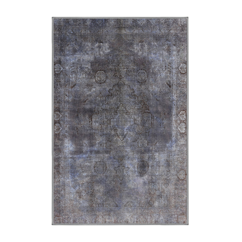 Oriental Indoor Rug, Rectangle 7' x 9'