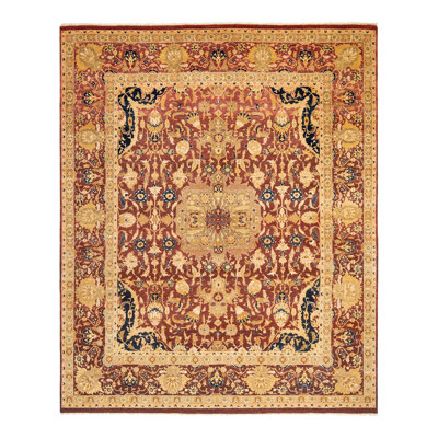 Classic One-of-a-Kind 8' 0" X 9' 7" Hand Knotted Area Rug
