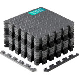 12'' x 12'' x 0.45'' Thick EVA Interlocking Foam Floor Tiles, Non-Slip Floor Matting, Gym Mats for Home Gym