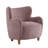 Reshami Wing Back Fabric Upholstered Accent Chair-669763029