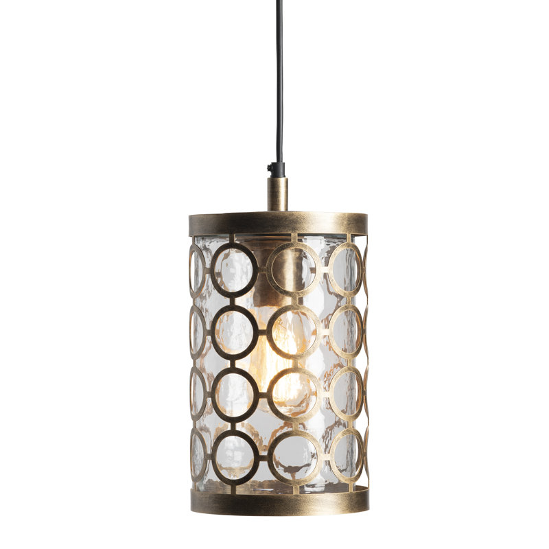 Avrian 1 - Light Brass Lantern Pendant