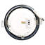 10 Watt LED Direct Wire Downlight 4-Inch CCT Selectable Round Remote Driver Black Finish-572952322