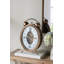 Horloge de table d'inspiration rétro 10 po x 3 po x 15,5 po - or
