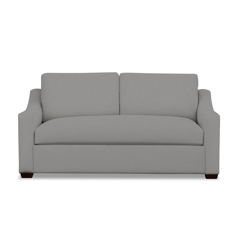 Cranbrook Upholstered 78'' Sofa, Bayou Light Gray Canvas
