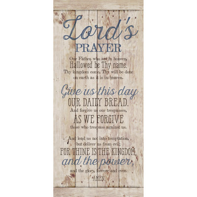 " Lord's Prayer "
