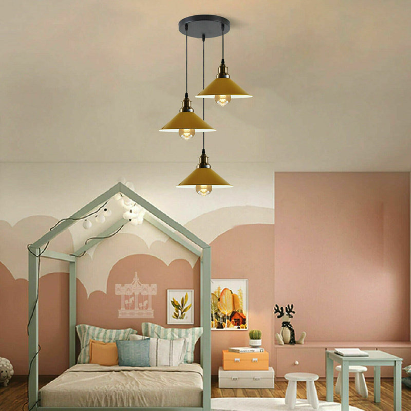 Remi 3 - Light Cluster Pendant, Yellow